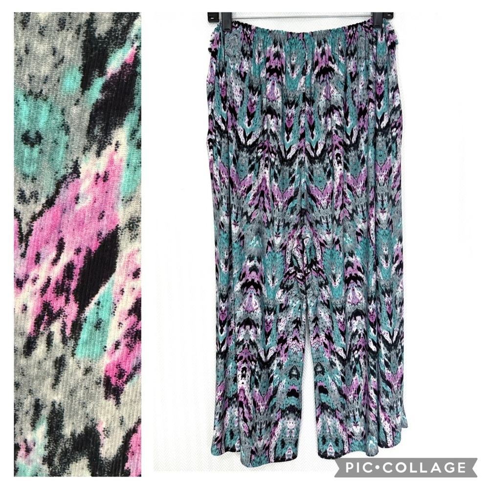 Sew In Love Cropped Wide Leg Pants Size XL